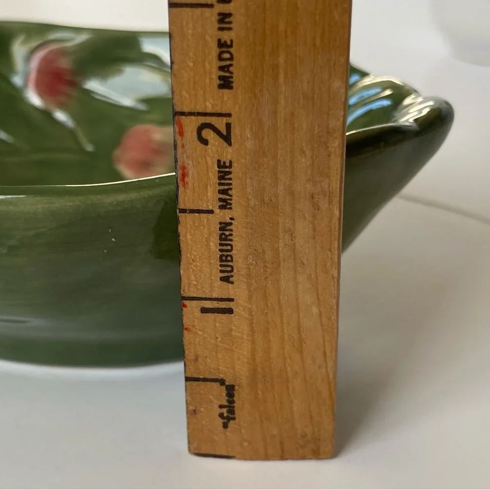 Williams Sonoma Artichoke Dish Jardin Potager Collection 5.25” Green Vegetables
